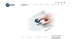 Desktop Screenshot of greg.com.pl